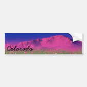 Colorado, pikes Peak Mountain Bumpersticker (Voorkant)