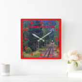 Colorado Pike's Peak Square Clock Vierkante Klok (Huis)