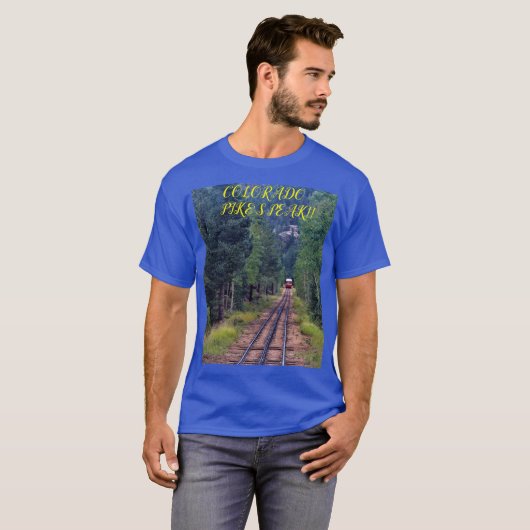 Colorado Pike's Peak T-Shirt (Voorkant volledig)