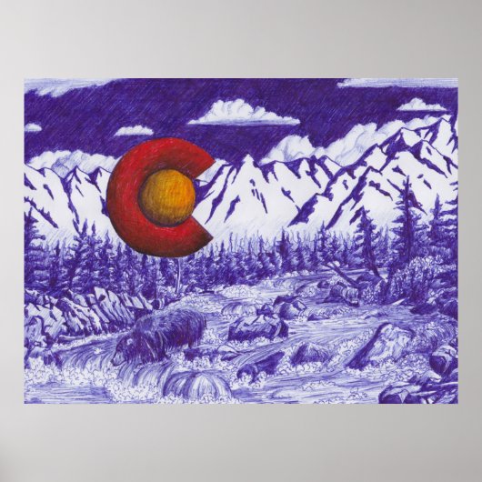 Colorado Poster (Voorkant)