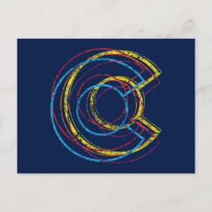 colorado pride blur briefkaart