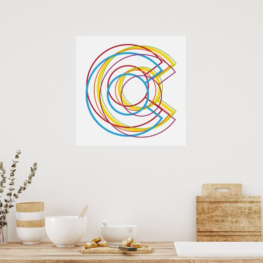 colorado pride blur poster (Keuken)