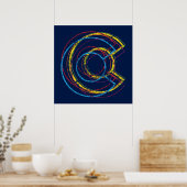 colorado pride blur poster (Keuken)