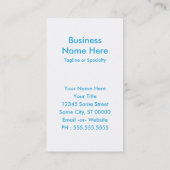 colorado pride blur visitekaartje (Achterkant)