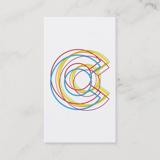 colorado pride blur visitekaartje (Voorkant)