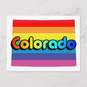 colorado pride. briefkaart