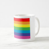 Colorado Pride. Gestreept. Koffiemok (Voorkant rechts)
