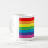 Colorado Pride. Gestreept. Koffiemok (Voorkant links)
