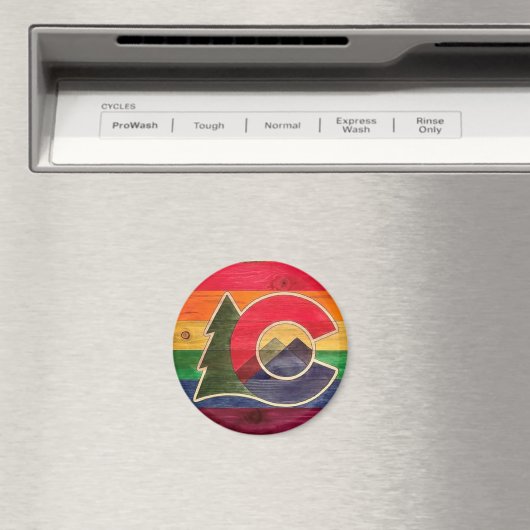 Colorado Pride Magnet (Insitu (Vaatwasser))