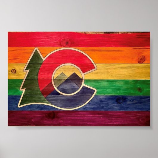 Colorado Pride Poster (Voorkant)