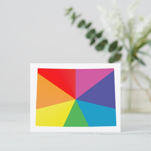 Colorado Pride, schuin. Briefkaart (Staand voorkant)