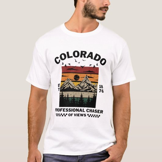 Colorado: professionele jager van views t-shirt (Voorkant)