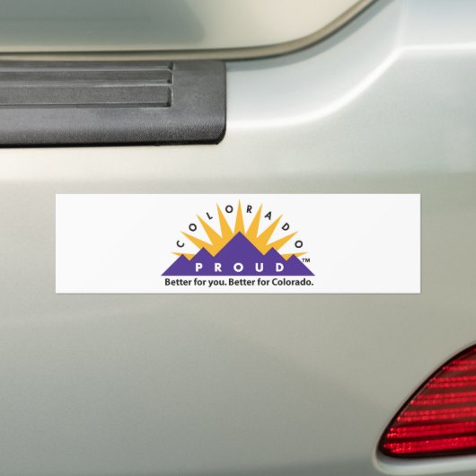 Colorado Proud Bumpersticker (Op auto)
