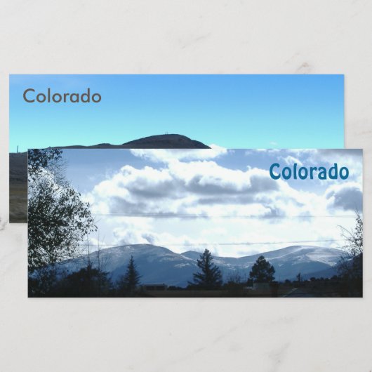 Colorado Rackcard/Bladwijzer (Voorkant / Achterkant)