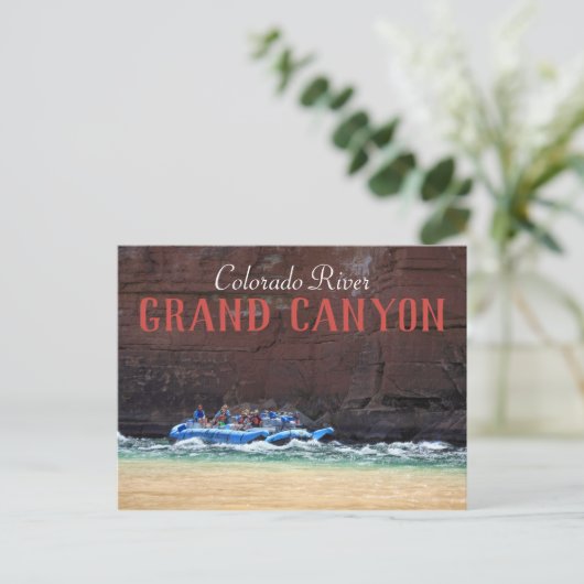 Colorado Rafters Briefkaart (Staand voorkant)