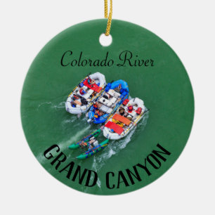 Colorado Rafting Keramisch Ornament