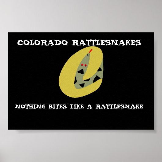 Colorado Rattlesnakes Poster (Voorkant)