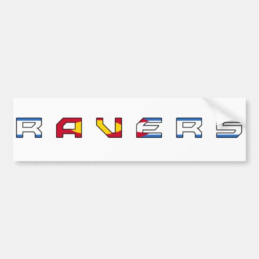 Colorado Ravers Sticker (Voorkant)