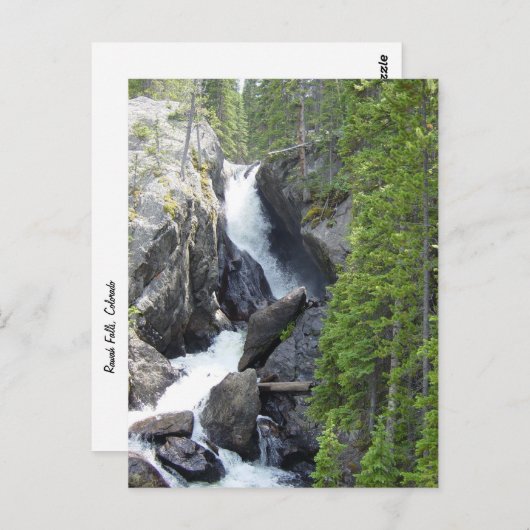 Colorado Rawah Herfsten Briefkaart (Voorkant / Achterkant)