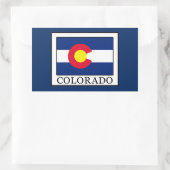 Colorado Rechthoekige Sticker (Tas)