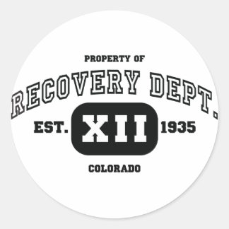 COLORADO Recovery Ronde Sticker