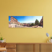 Colorado Red Rocks Arena Canvas Afdruk (Insitu (Woonkamer))