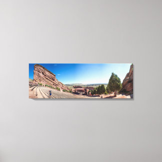 Colorado Red Rocks Arena Canvas Afdruk