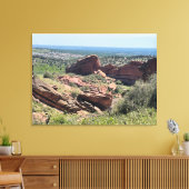 Colorado Red Rocks Canvas Afdruk (Insitu (Woonkamer))