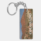 Colorado Red Rocks Landschap Sleutelhanger (Voorkant Links)