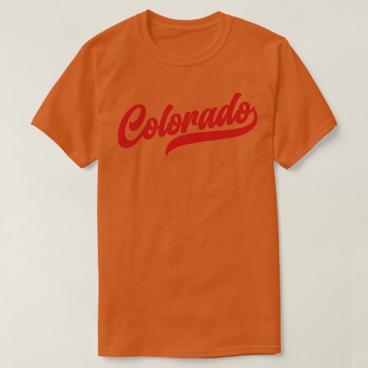 Colorado Retro Avalanche T-shirt (Design voorkant)