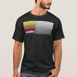Colorado Retro  Classic Style CO Grafisch Pu T-shirt