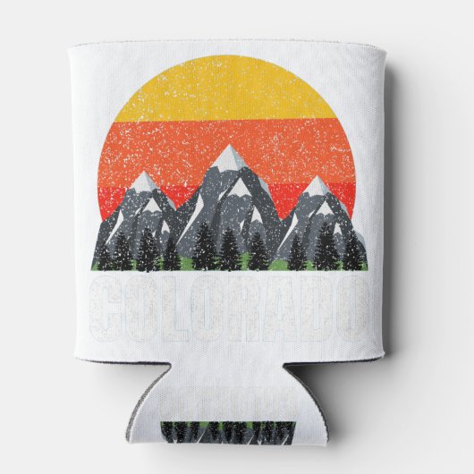 Colorado Retro Sunset Blikjeskoeler (Achterkant)