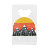 Colorado Retro Sunset Creditkaart Flessenopener (Achterkant)