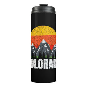 Colorado Retro Sunset Thermosbeker