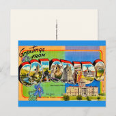 Colorado Retro Wenskaart Briefkaart (Voorkant / Achterkant)