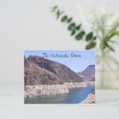 Colorado River-ansichtkaart Briefkaart (Staand voorkant)