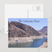 Colorado River-ansichtkaart Briefkaart (Voorkant / Achterkant)