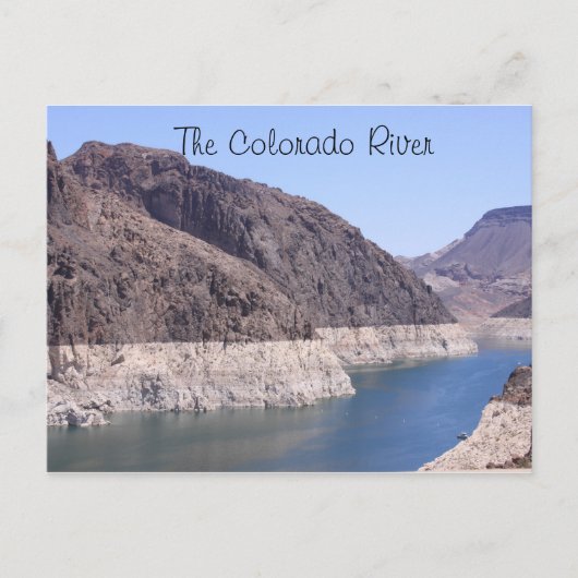 Colorado River-ansichtkaart Briefkaart (Voorkant)
