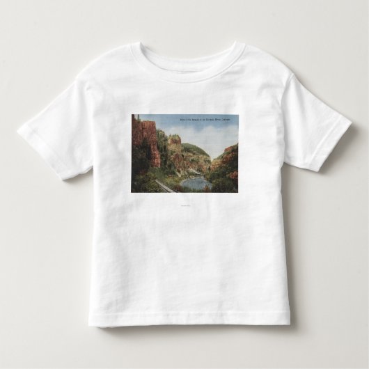 Colorado River, CO - Echo Cliffs Kinder Shirts (Voorkant)