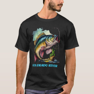 Colorado River CO Vliegvisreis Fisher Flyfishi T-shirt