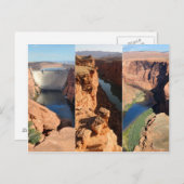 Colorado River Collage - Desert Southwest Briefkaart (Voorkant / Achterkant)