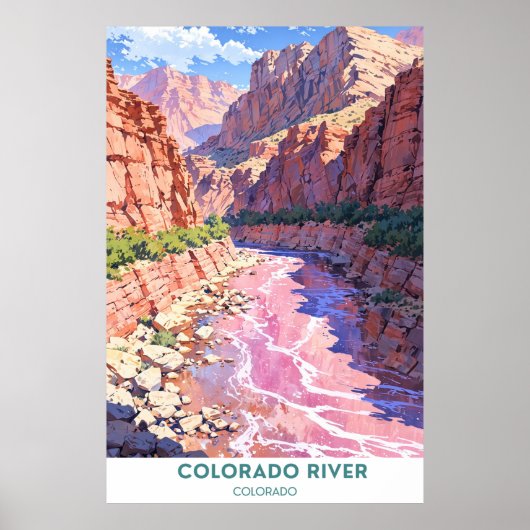Colorado River, Colorado Poster (Voorkant)