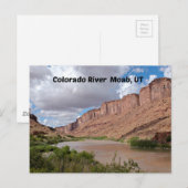 Colorado River, Moab, UT Briefkaart (Voorkant / Achterkant)