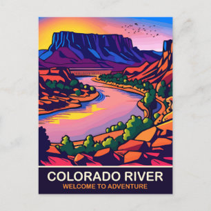Colorado River, Reizen Briefkaart
