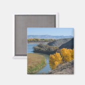 Colorado rivier in de herfst magneet (Voorkant / Achterkant)