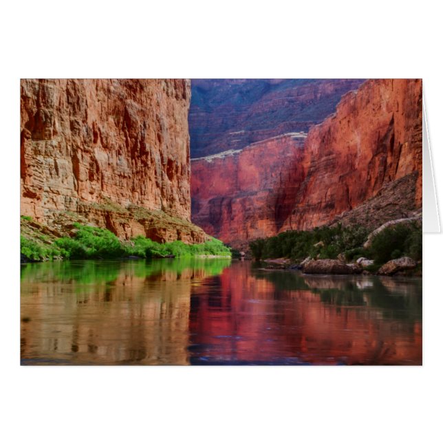 Colorado rivier in Grand Canyon, AZ (Voorkant Horizontaal)