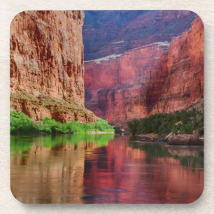Colorado rivier in Grand Canyon, AZ Bier Onderzetter