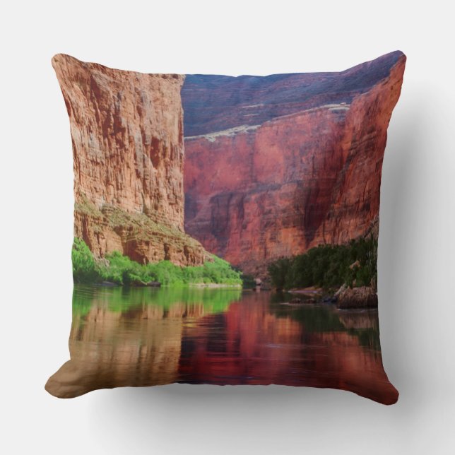 Colorado rivier in Grand Canyon, AZ Kussen (Voorkant)