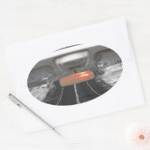 Colorado Road Trip Ovale Sticker (Envelop)