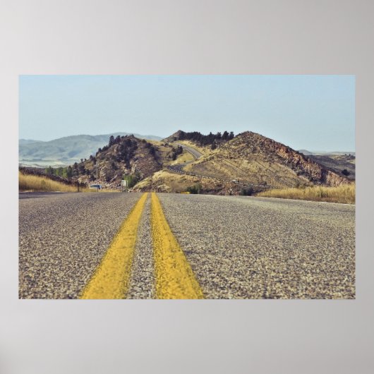 Colorado Road Trip Poster (Voorkant)